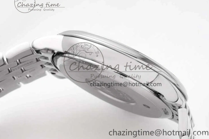 0301 De Ville SS DIWF 1:1 Best Edition Light Blue Dial SS Markers on SS Bracelet MIYOTA TopPick 7850